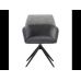 Стілець поворотний R-165 попільний + чорний VETRO (Ветро)