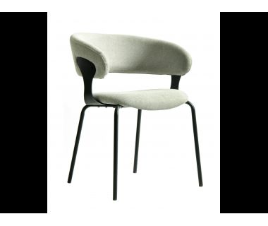 Стул M-239 пепельный + черный VETRO (Ветро)