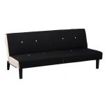 Софа розкладна "Морріс" чорний + білий