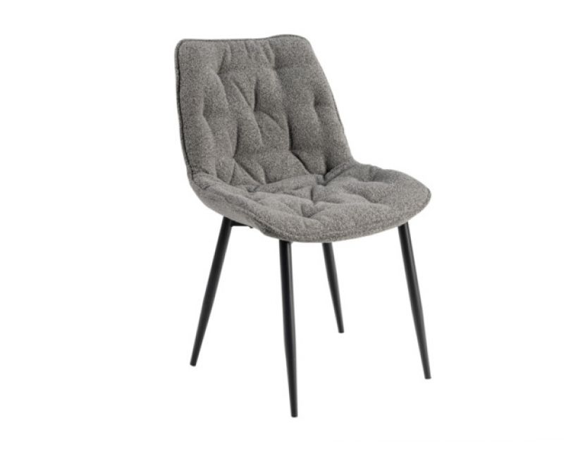 Стілець M-78 сірий букле + чорний VETRO (Ветро)