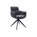 Стул поворотный R-185 антрацит + чёрный в интернет магазине мебели "Меблі Даром"