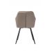 Стілець M-62 капучино велюр + чорний VETRO Modern (Ветро) в інтернет магазині "Меблі Даром"
