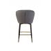 Напівбарний стілець B-126 сірий + чорний VETRO Modern (Ветро) в інтернет магазині "Меблі Даром"