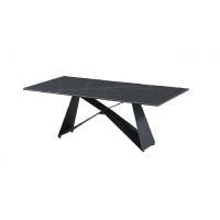 Журнальний стіл "Бруно" неро маркіна + чорний