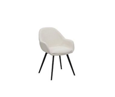 Cтілець M-160 айворі + чорний VETRO (Ветро)