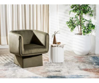Поворотне крісло "Міріам" зелений мох