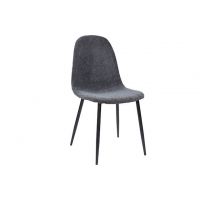 Стілець N-160 попільний букле + чорний VETRO (Ветро)