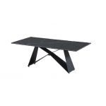 Журнальный стол "Бруно" неро маркина + черный