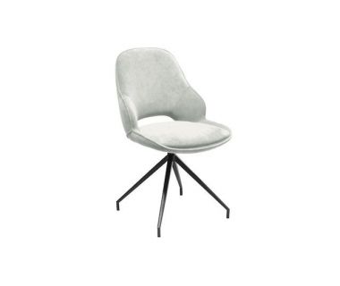 Стілець поворотний R-110 смажений мигдаль + чорний