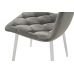 Стул N-41 темно-серый велюр + серый VETRO Modern (Ветро) в интернет-магазине "Мебли Даром"
