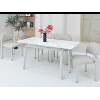 Керамический стол TM-76 голден сэнд + теплый песок VETRO (Ветро)