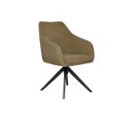 Стул поворотный R-100 оливка+черный