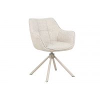 Стул поворотный R-69 френч ваниль + капучино