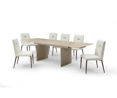 Керамічний стіл Данте TML-980 травертін Vetro (Ветро)