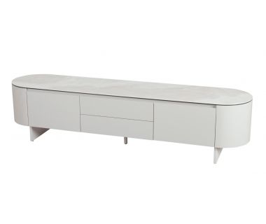 ТВ-тумба "Лунаріо" айворі онікс + айворі