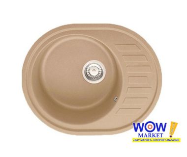 Гранітна мийка Liza 620 * 500 мм