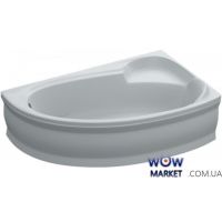 Ванна асиметрична Bianca 155 * 95 * 39 Права Vivia (Вівія)