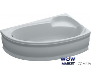 Ванна асиметрична Bianca 155 * 95 * 39 Права Vivia (Вівія)