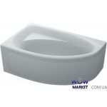Ванна асиметрична Ella 160 * 100 * 44 Ліва Vivia (Вівія)