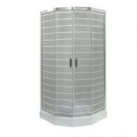 Душова кабіна Ida White P 92/5 W LN 90х90х205 невеликий піддон