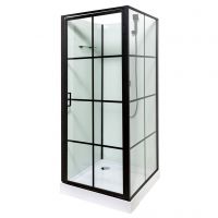 Гідромасажний бокс 9900 90x90x207, квадратний невеликий піддон