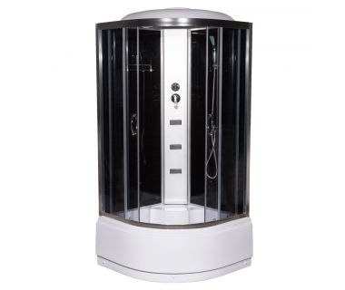 Гідробокс 95 chrome RC 90 × 90 см високий піддон