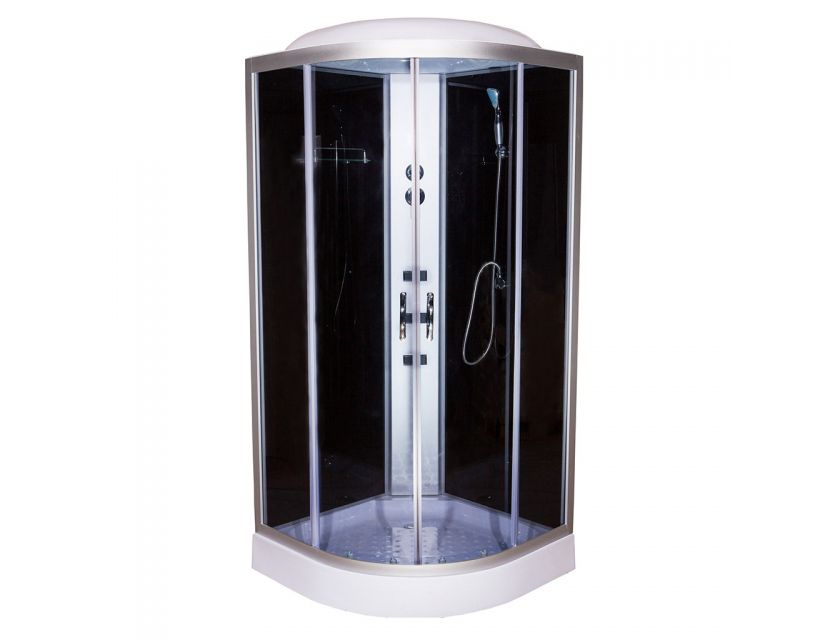 Гідробокс 61 RC 90 × 90 см невеликий піддон в інтернет магазині "Меблі Даром"