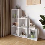 Стеллаж М-ЗОН Джеко 1072 Нимфея Альба (белый) (MZN-031001)