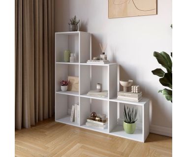 Стелаж М-ЗОН Джеко 1072 Німфея Альба (білий)(MZN-031001)