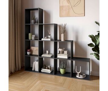 Стелаж М-ЗОН Джеко 1420 Антрацит (MZN-031006)