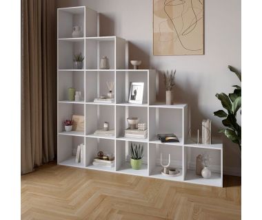 Стелаж М-ЗОН Джеко 1776 Німфея Альба (білий) (MZN-031007)