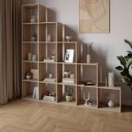 Стелаж М-ЗОН Джеко 1776 Сонома (MZN-031008)