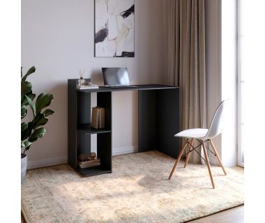 Cтіл комп'ютерний з 2 полицями М-ЗОН Джеко 1200/12 Антрацит (MZN-031021)