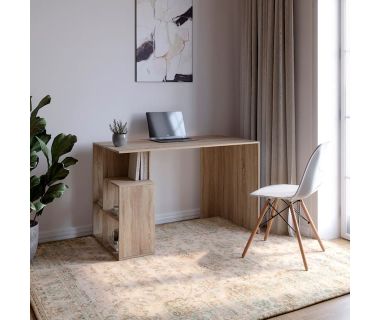 Стіл письмовий з полицями М-ЗОН Джеко 1200/3 Сонома (MZN-031023)