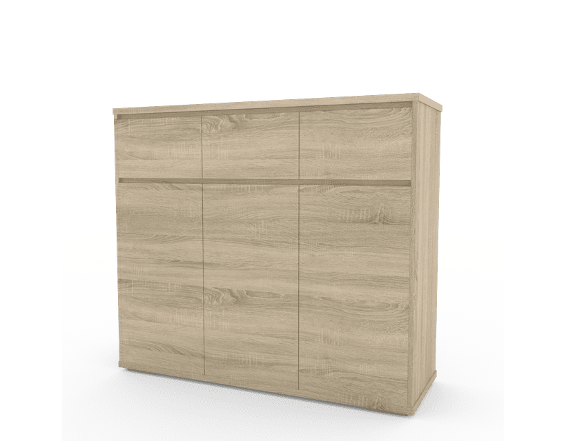 Комод 3x3 Light Art In Head дуб сонома