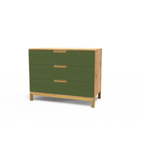 Комод 800 Swan Art In Head 1000x800x500 балі зелений (105050204)