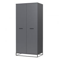 Шафа Ascet Art In Head 900x590x2000 графіт (102100228)