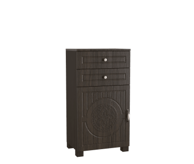 Тумба 3 Bourbon Art In Head дуб табак (104120306)