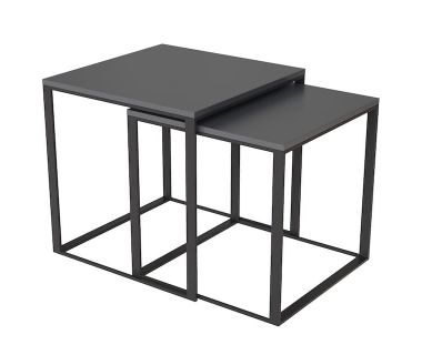 Стол журнальный 2 в 1 Ascet Art In Head графит (102150128) Стол журнальный 2 в 1 Ascet Art In Head графит (102150128)