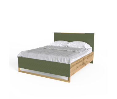 Ліжко 1,6 Swan Art In Head балі зелений