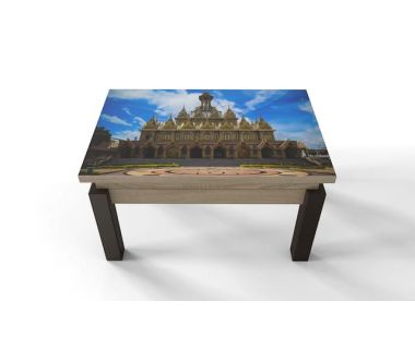 Стол-трансформер B-Fly PRINT 18 Art In Head 900x550x600 дуб Сонома (101017608)