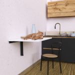 Стіл-трансформер Mini Art In Head білий (101010716)