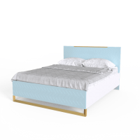 Ліжко 1,6 Swan Art In Head блакитна лагуна