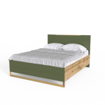 Ліжко 1,6 Swan Art In Head балі зелений