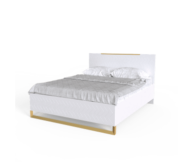 Ліжко 1,6 Swan Art In Head білий супермат