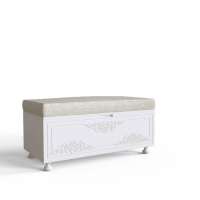 Пуф-тумба Amelie Art In Head білий супермат (103090201)