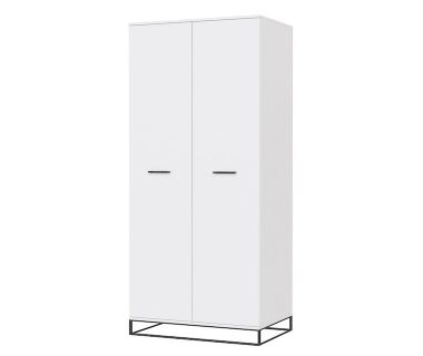 Шкаф Ascet Art In Head 900x590x2000 Белый бриллиант