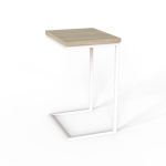 Придиванний стіл | Fiji Mono Білий/Сонома