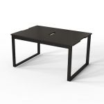 Стол-трансформер Fiji Combo Art In Head черный металл + венге (101011209)