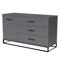 Комод 1200 Ascet Art In Head графит